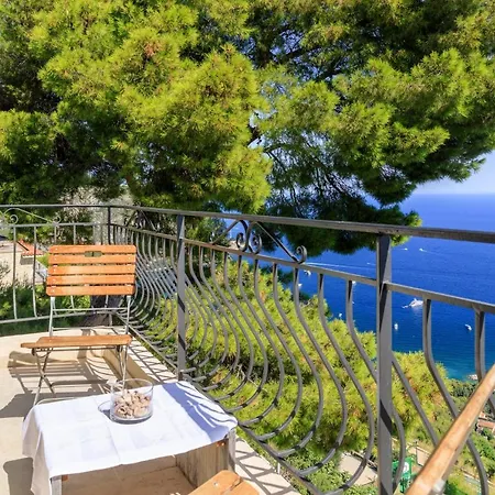 Lägenhet Sea View With Private Secure Parking 1 Villefranche-sur-Mer
